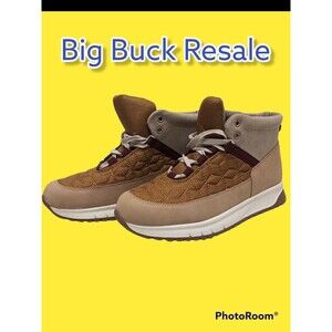 Woman's Hybrid Outdoors Hiker Boots Water Repellent Winter ,Size 9 NWT Brown